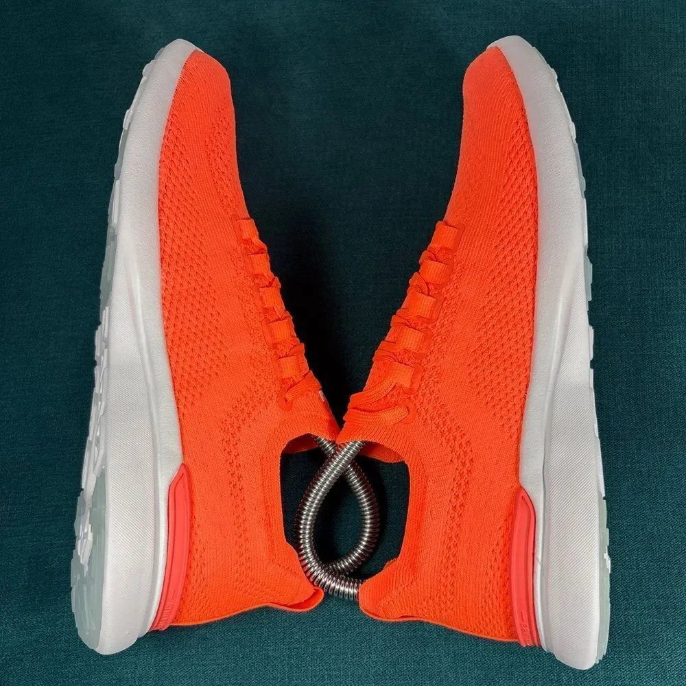 APL TechLoom Breeze W Neon Orange Knit Running Shoes Women’s 6.5 NWOT